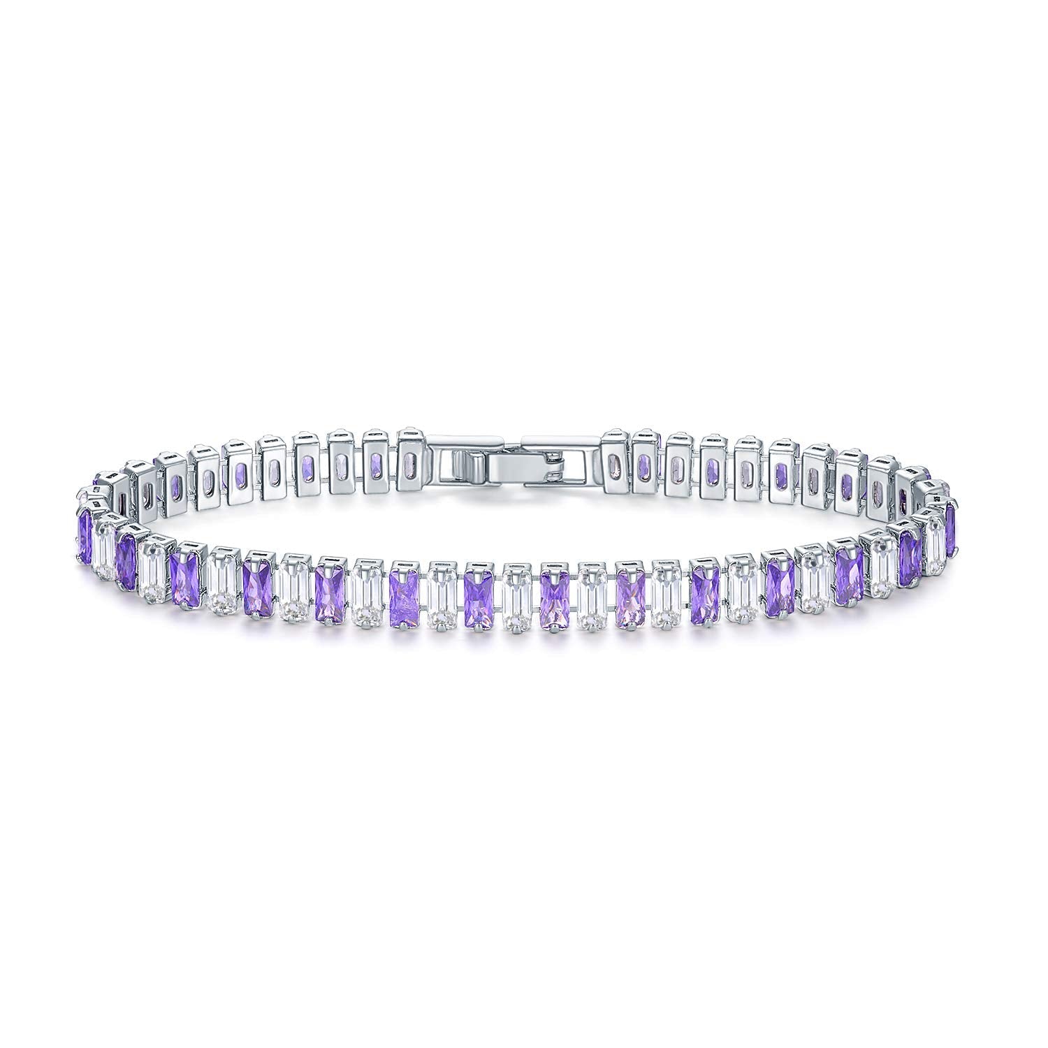CiNily Adjustable Tennis Bracelets for Women Teen Cubic Zirconia Bracelet