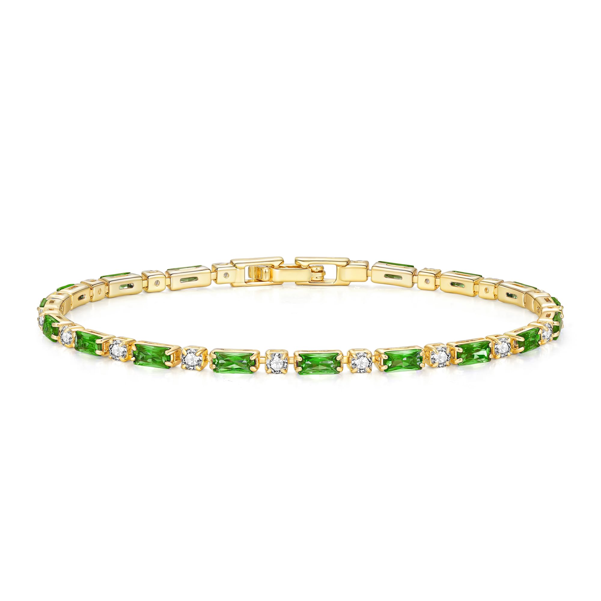 CiNily Adjustable Tennis Bracelets for Women Teen Cubic Zirconia Bracelet